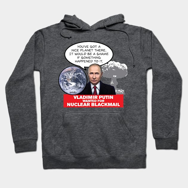 Ukraine-Putin 1 Hoodie by BonzoTee